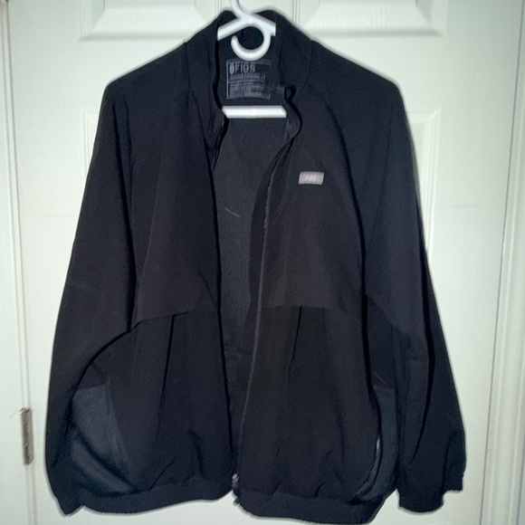 Women's Figs Black Sydney Scrub Jacket XXL - Picture 1 of 16